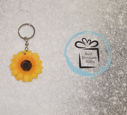 Sunflower Keychain