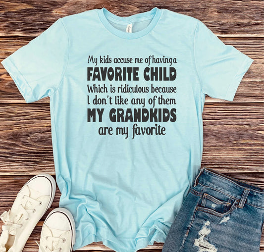 Grandkids Favorite Print