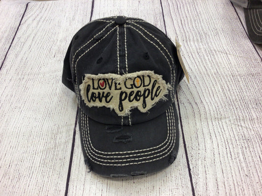 Love God Love People Hat