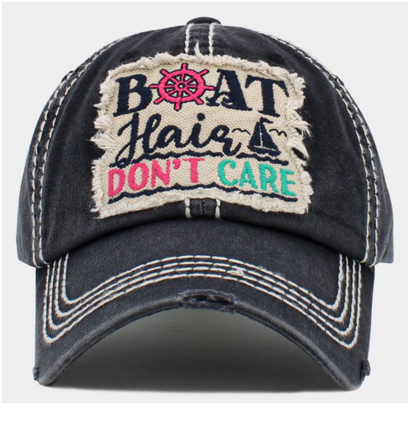 Boat hair don’t care hat