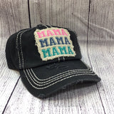 Black MAMA Hat