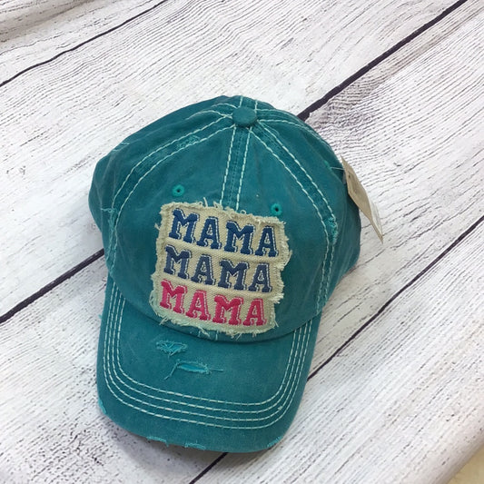 Teal MAMA Hat