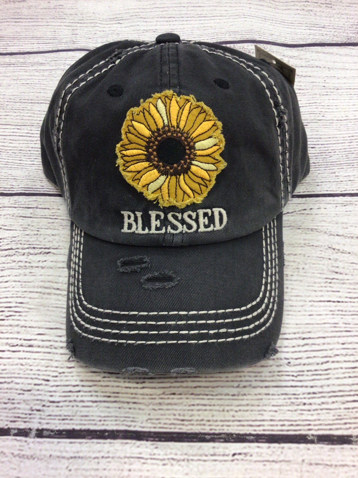 Black Blessed Mom Hat
