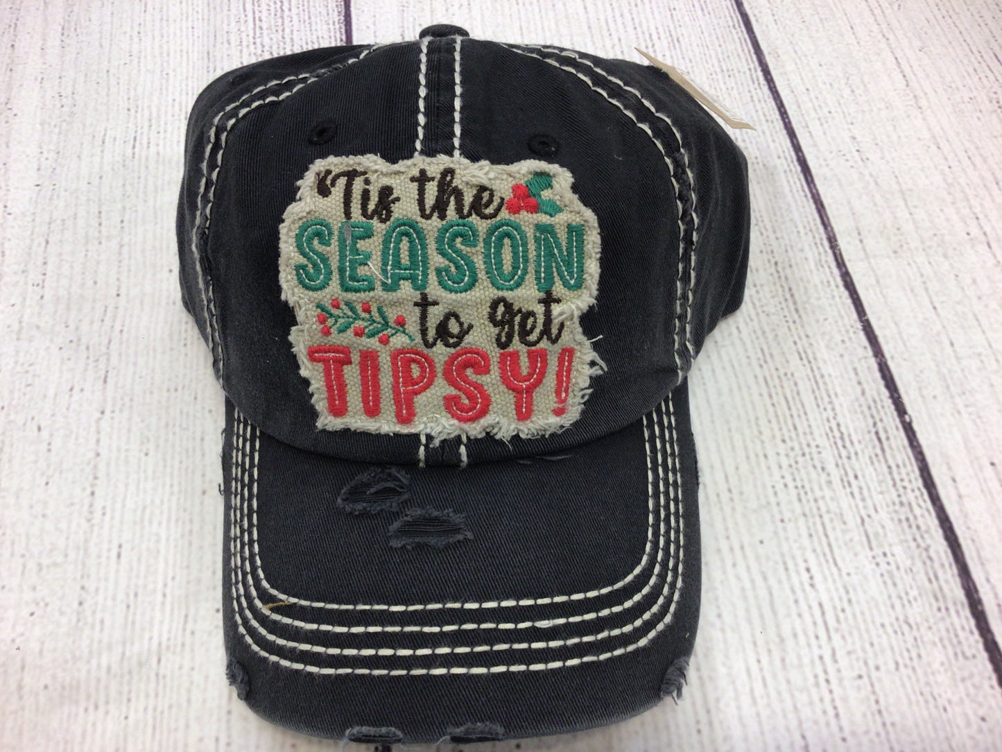 ‘It’s the season to get tipsy Hat