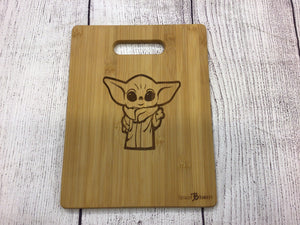 Yoda Cutting Board