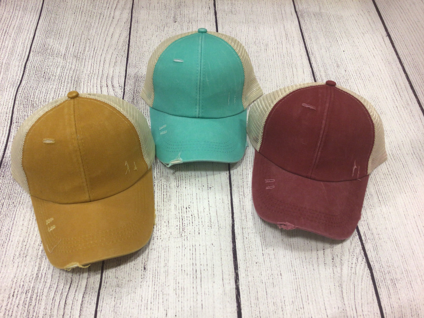 Criss-Cross Velcro Hats