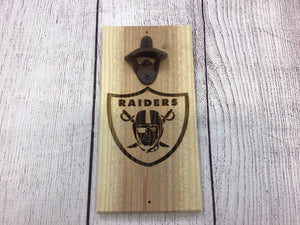 Raiders Bottle Opener