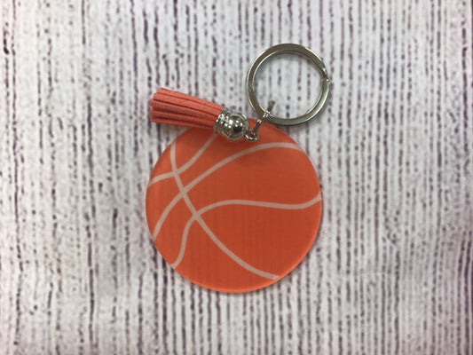 Basketball Acrylic Keychain