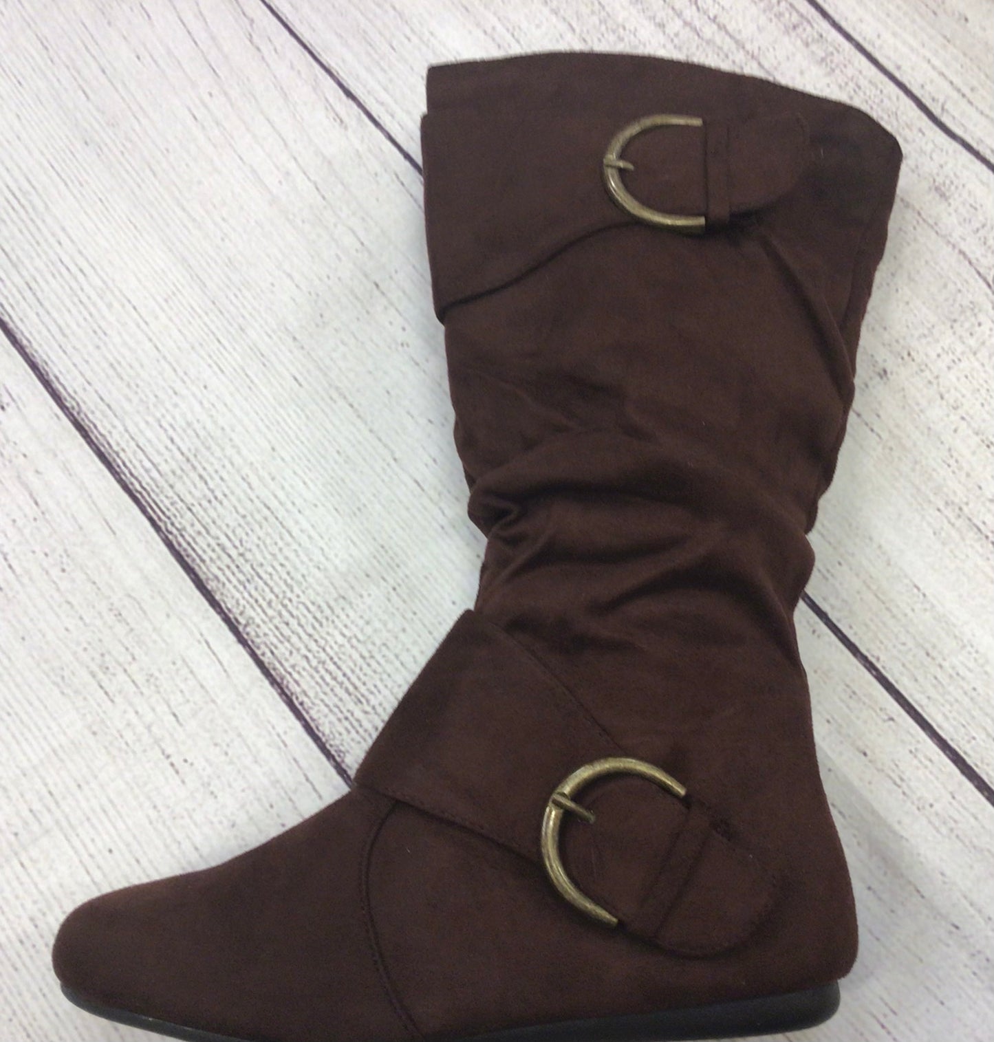 Dark Brown tall boot
