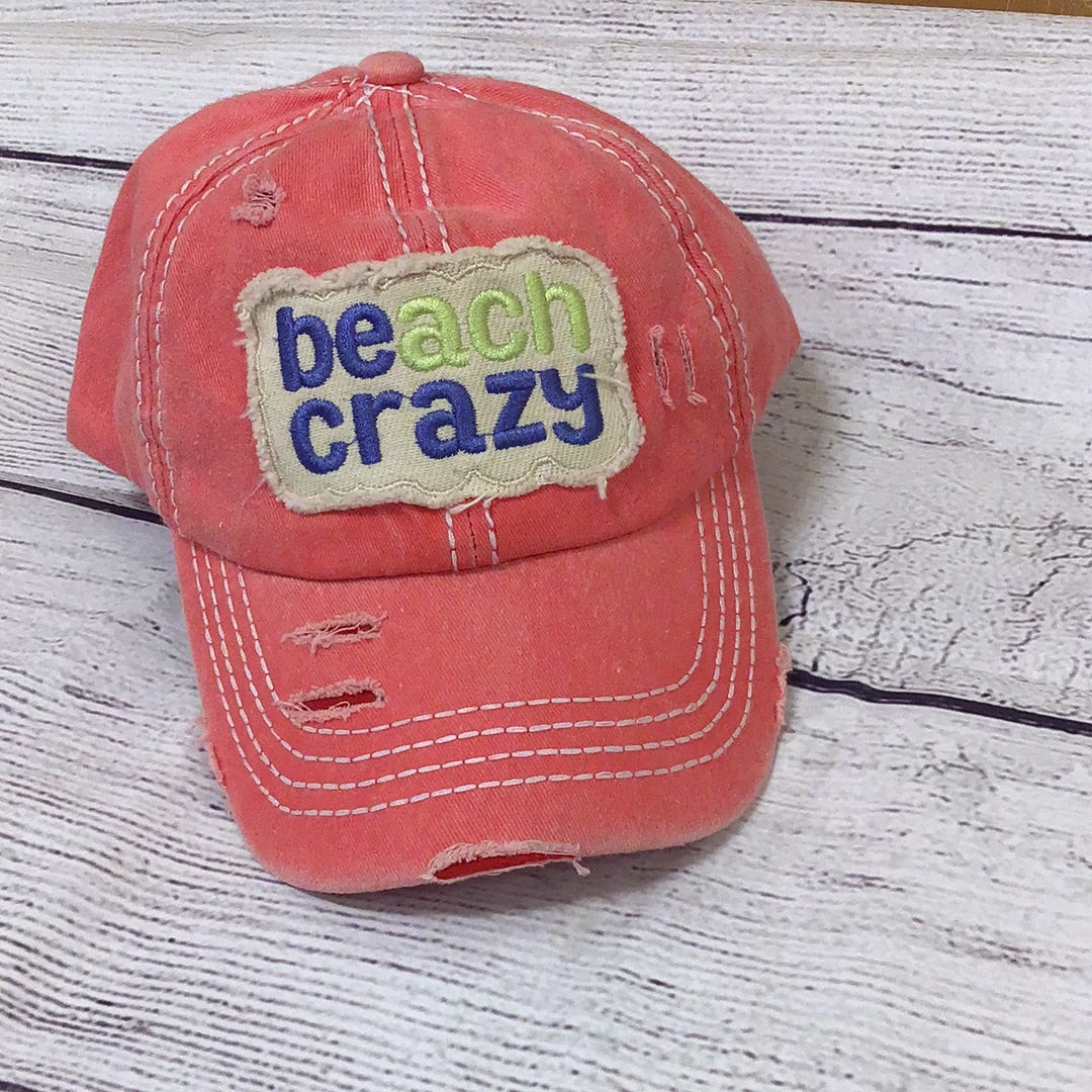 Coral Beach Crazy Hat