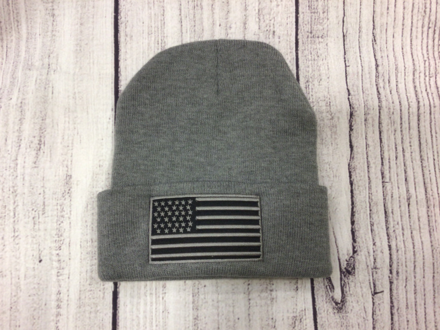 American Flag Beanie