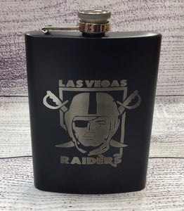Raiders Flask