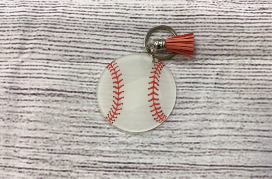 Baseball Acrylic Keychain