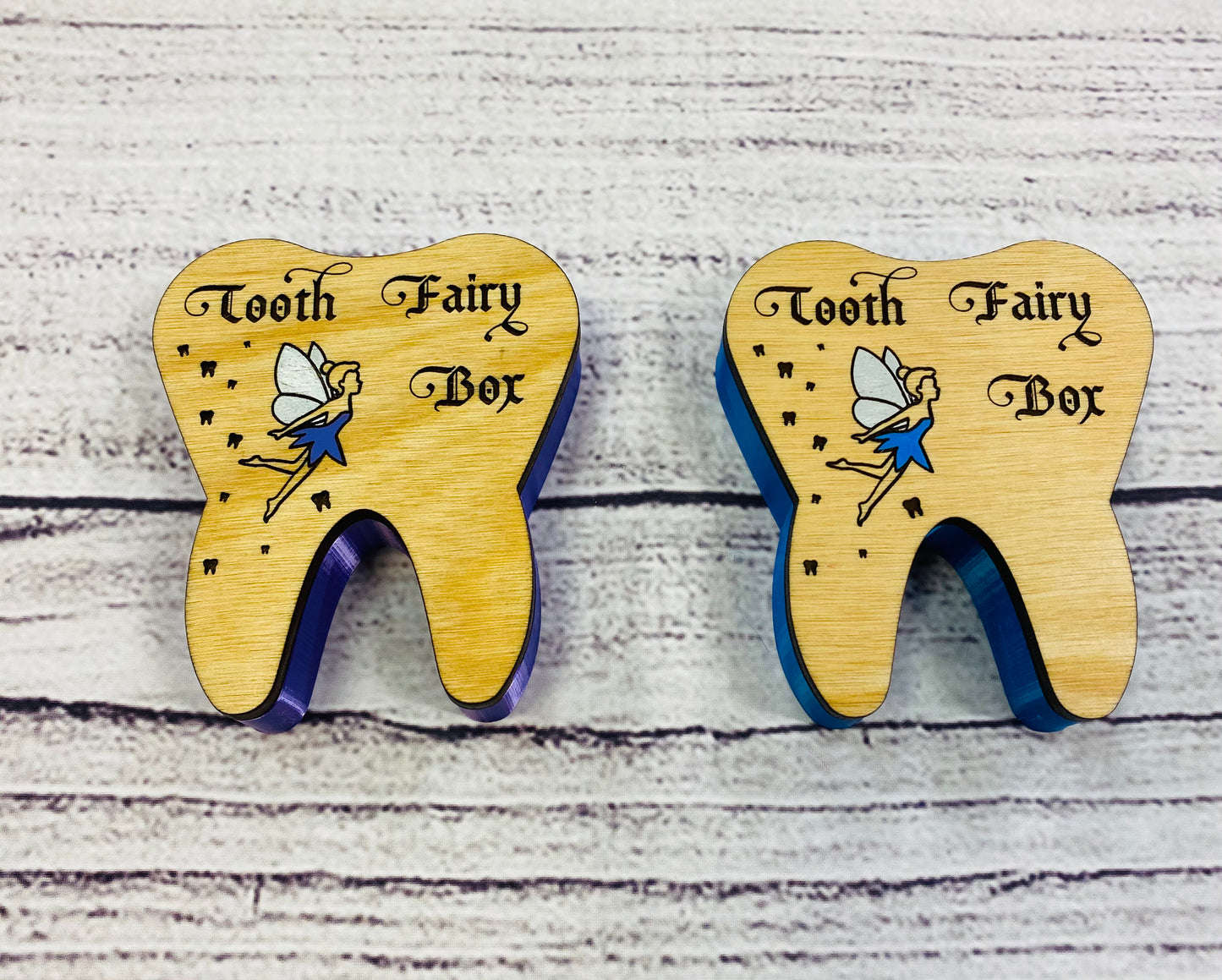 Wood Tooth Fairy Box