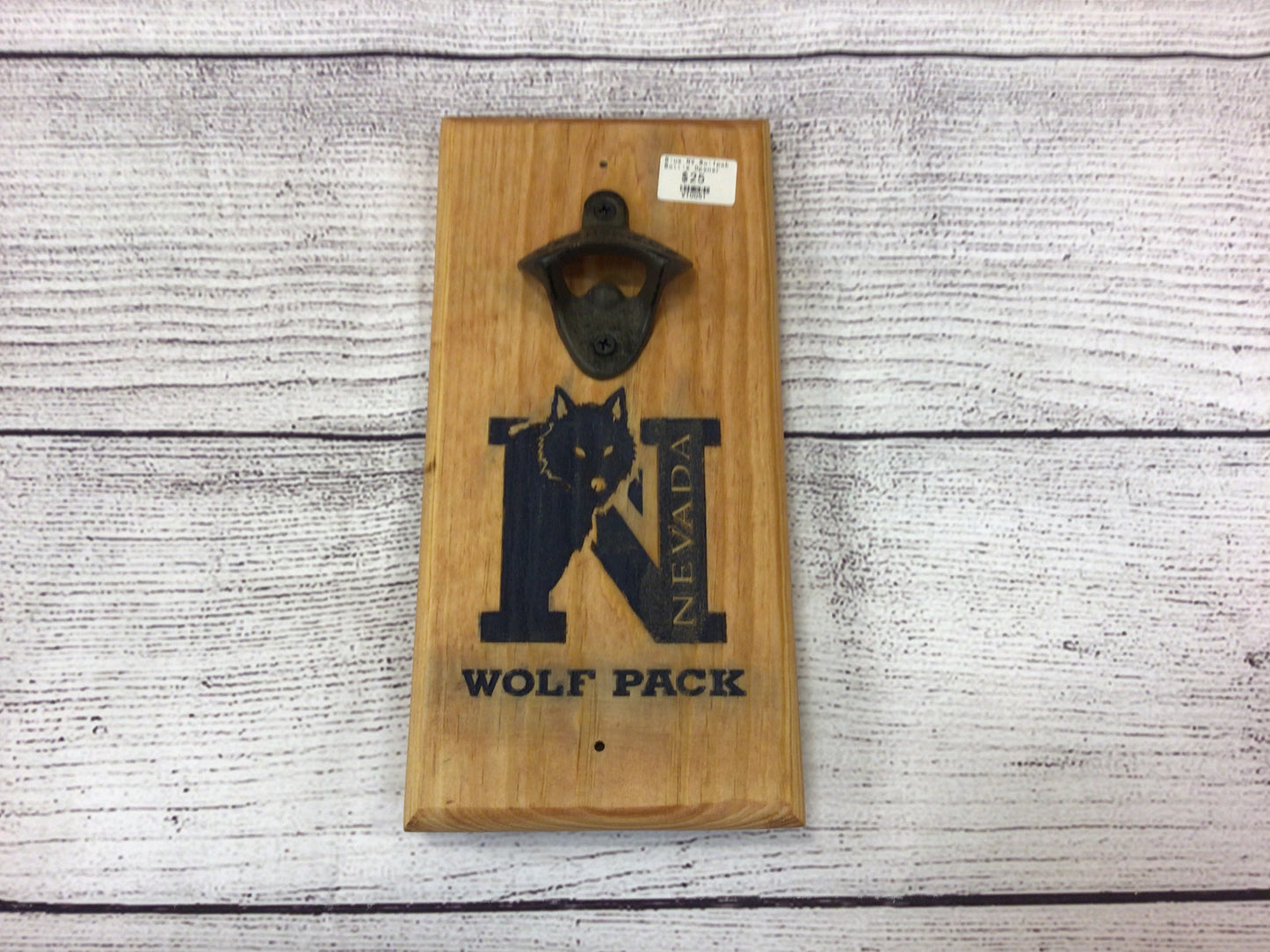 Nevada Wolf Pack Bottle Opener